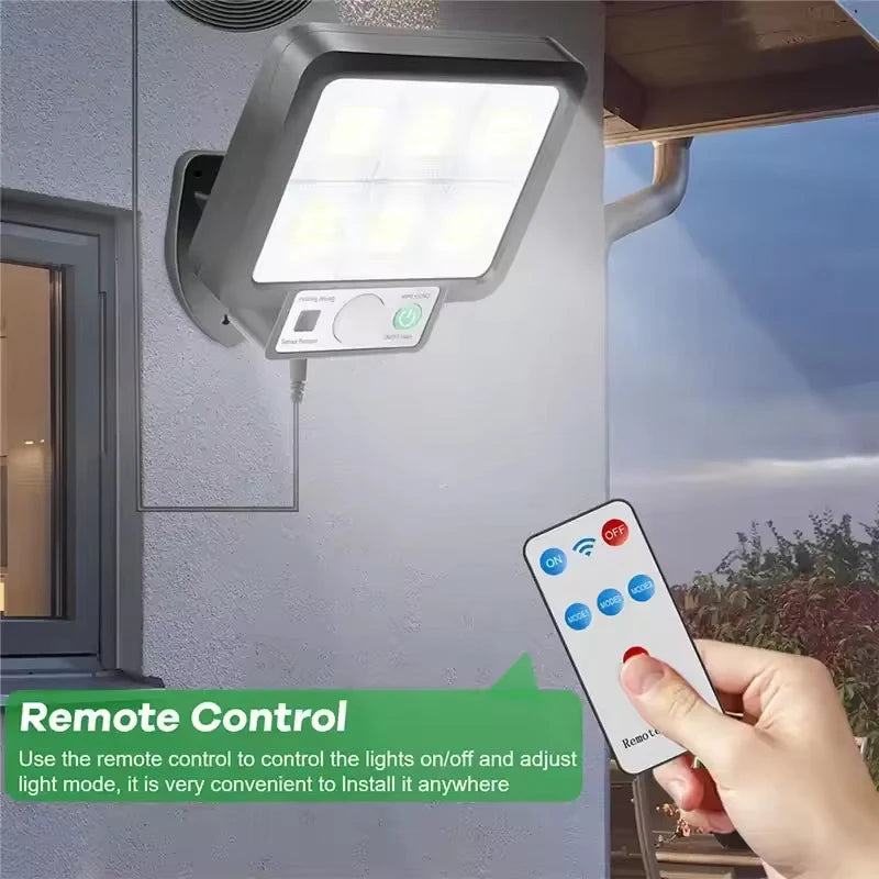 Outdoor Solar LED Wall Light