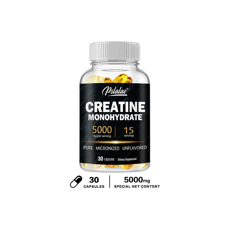 Creatine Monohydrate Powder - Strength, Endurance & Muscle Building