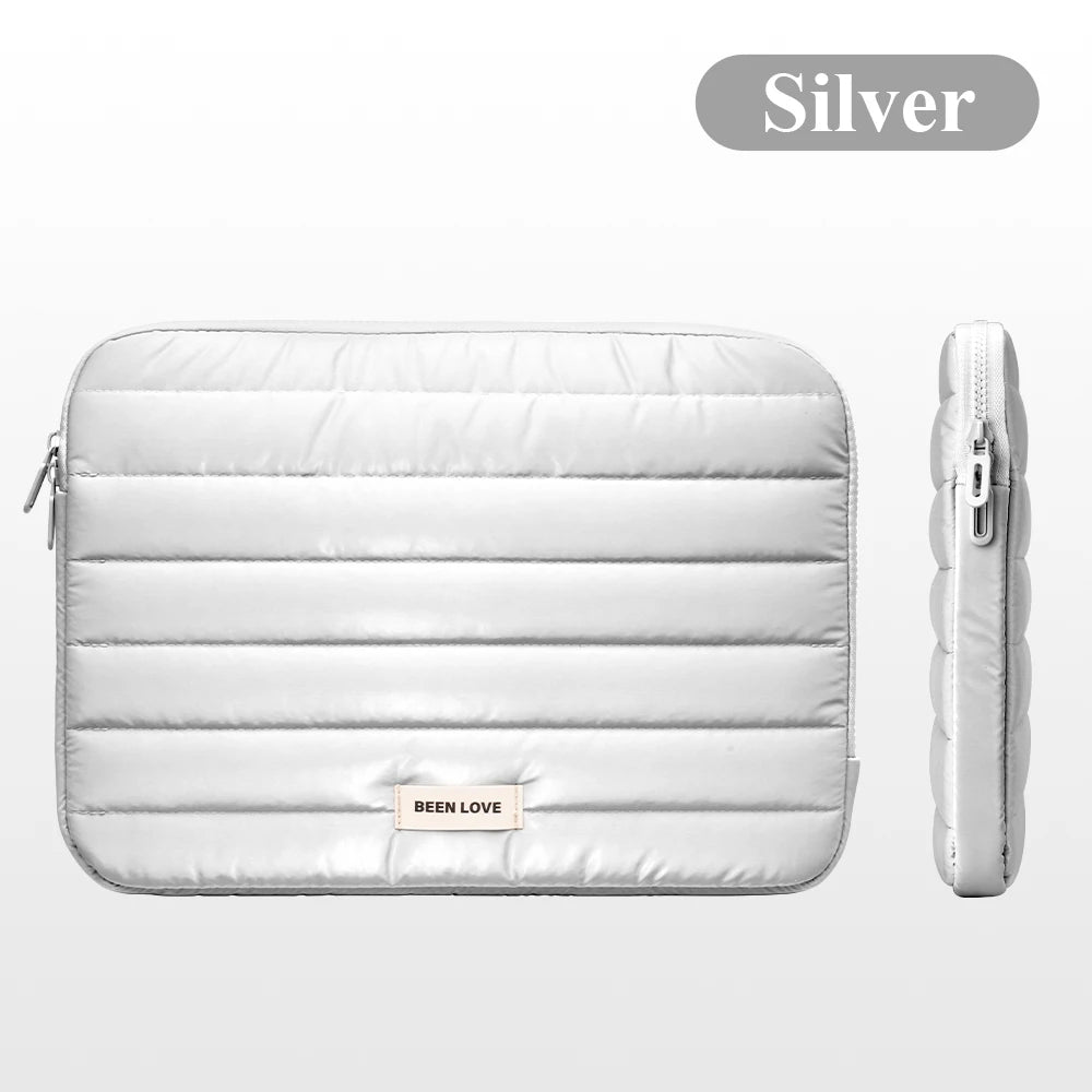 13/14 Inch Puffy Laptop Sleeve for MacBook Air iPad Pro