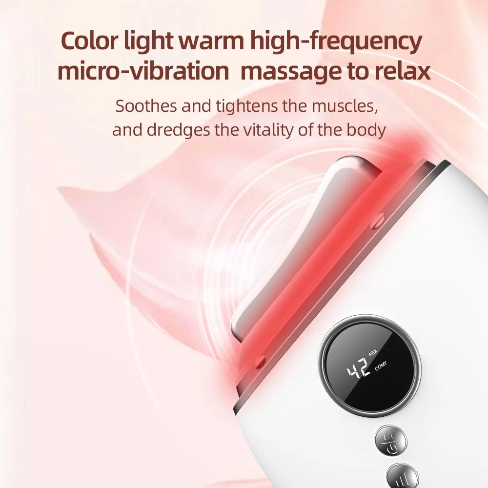 EMS Microcurrent Facial & Neck Scraping Massager - Light Rejuvenation