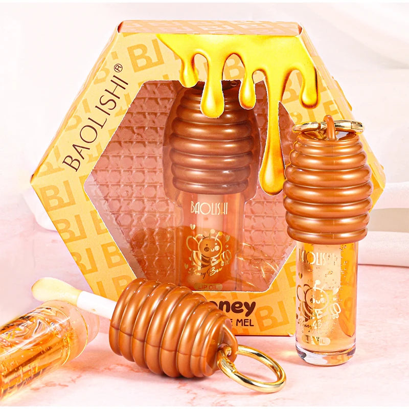 Honey Lip Balm - Longlasting Moisturizing With Transparent Pearlescent