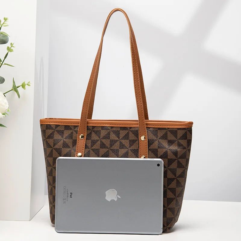 Embossed Floral Handbag