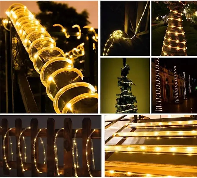 Waterproof Outdoor Solar LED String Lights