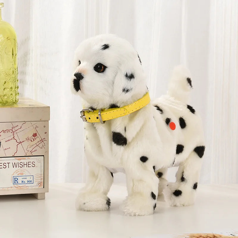 Interactive Simulation Electric Dog Toy with Voice Control & Music