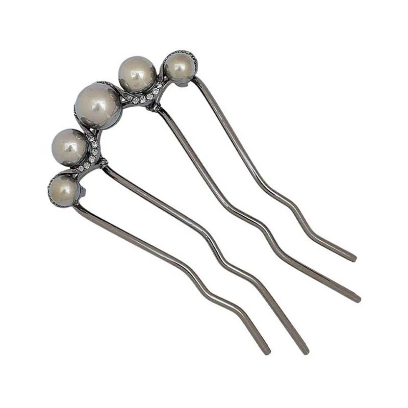 Vintage Pearl U-Shaped Hair Pins & Hair Forks – Bridal & Wedding Accessories
