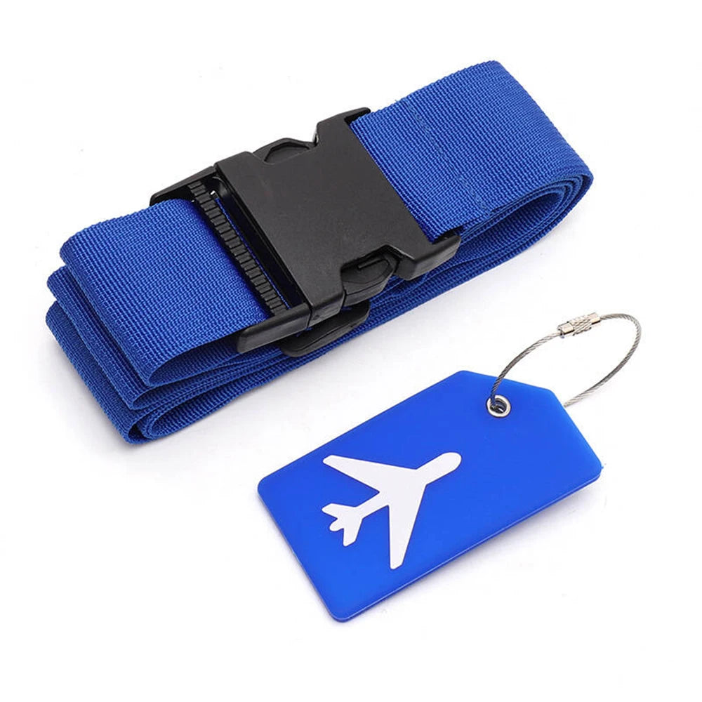 Adjustable Luggage Strap Set