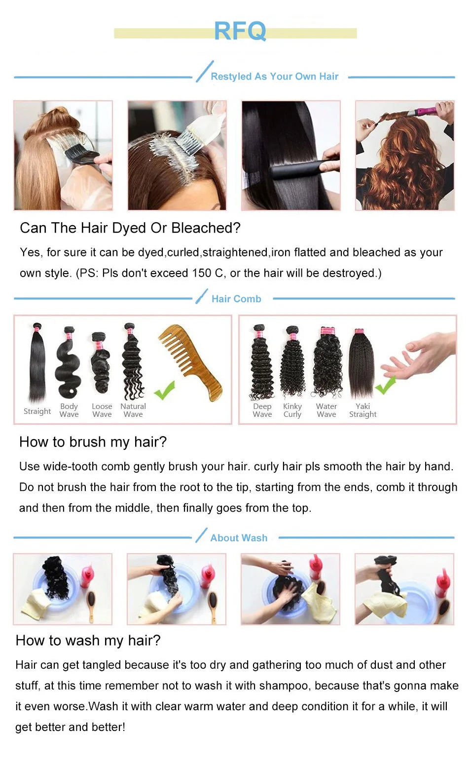 Straight Remy Human Hair Clip-In Extensions – Full Head Set, 8 Pieces