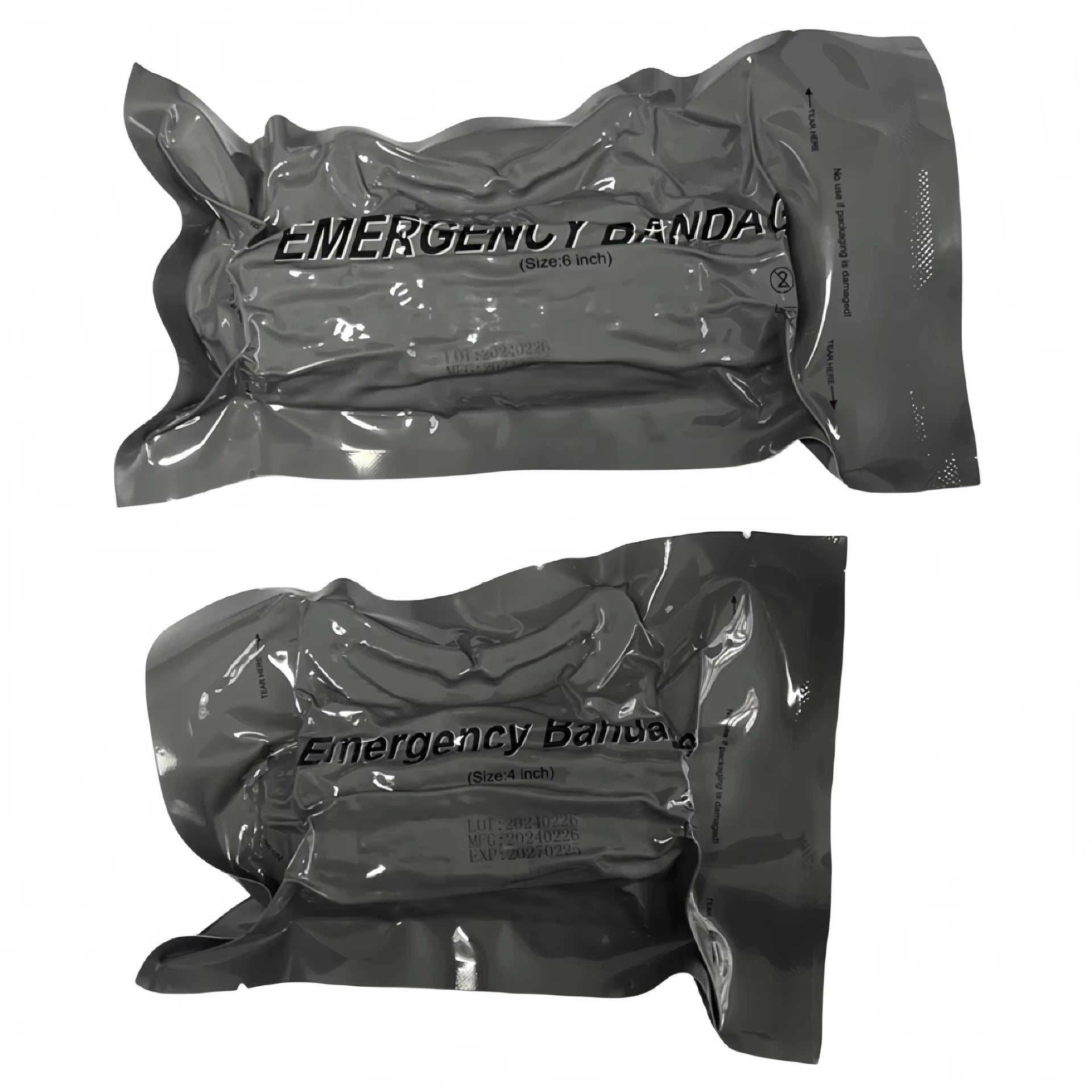 6/4 Inch First Aid Bandage IFAK Trauma Wound Care