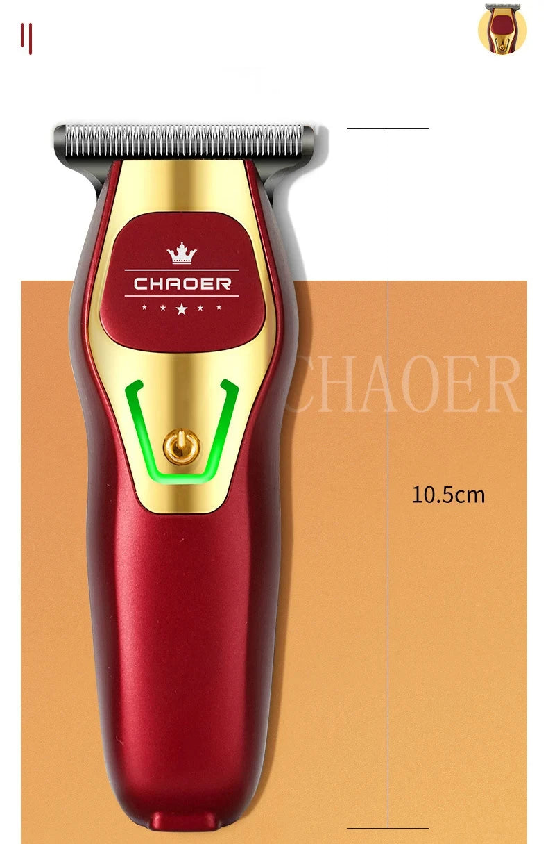 Mini Portable Rechargeable Electric Hair Clipper – Cordless Trimmer