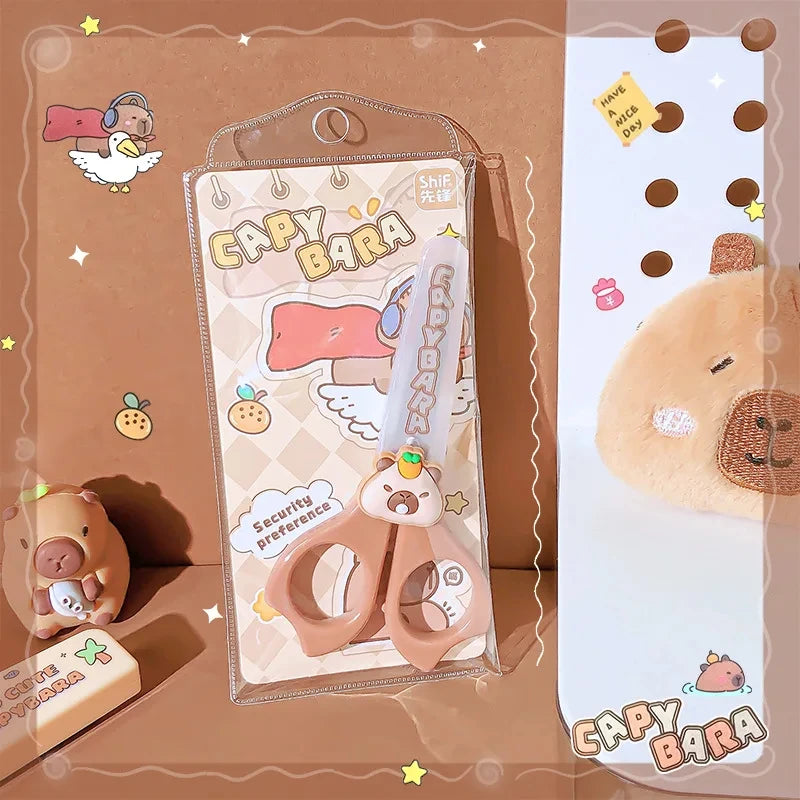 Capybara Mini Craft Scissors for Kids