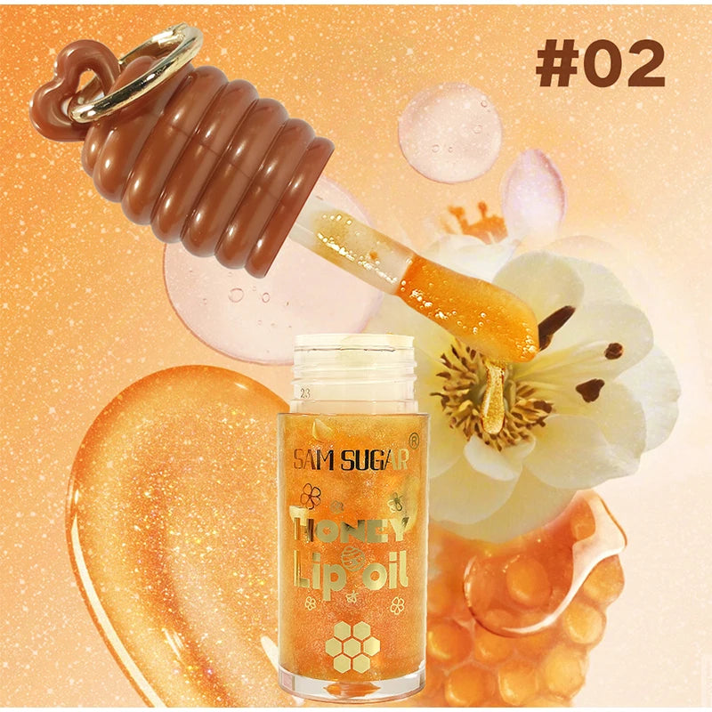 Honey Lip Balm - Longlasting Moisturizing With Transparent Pearlescent