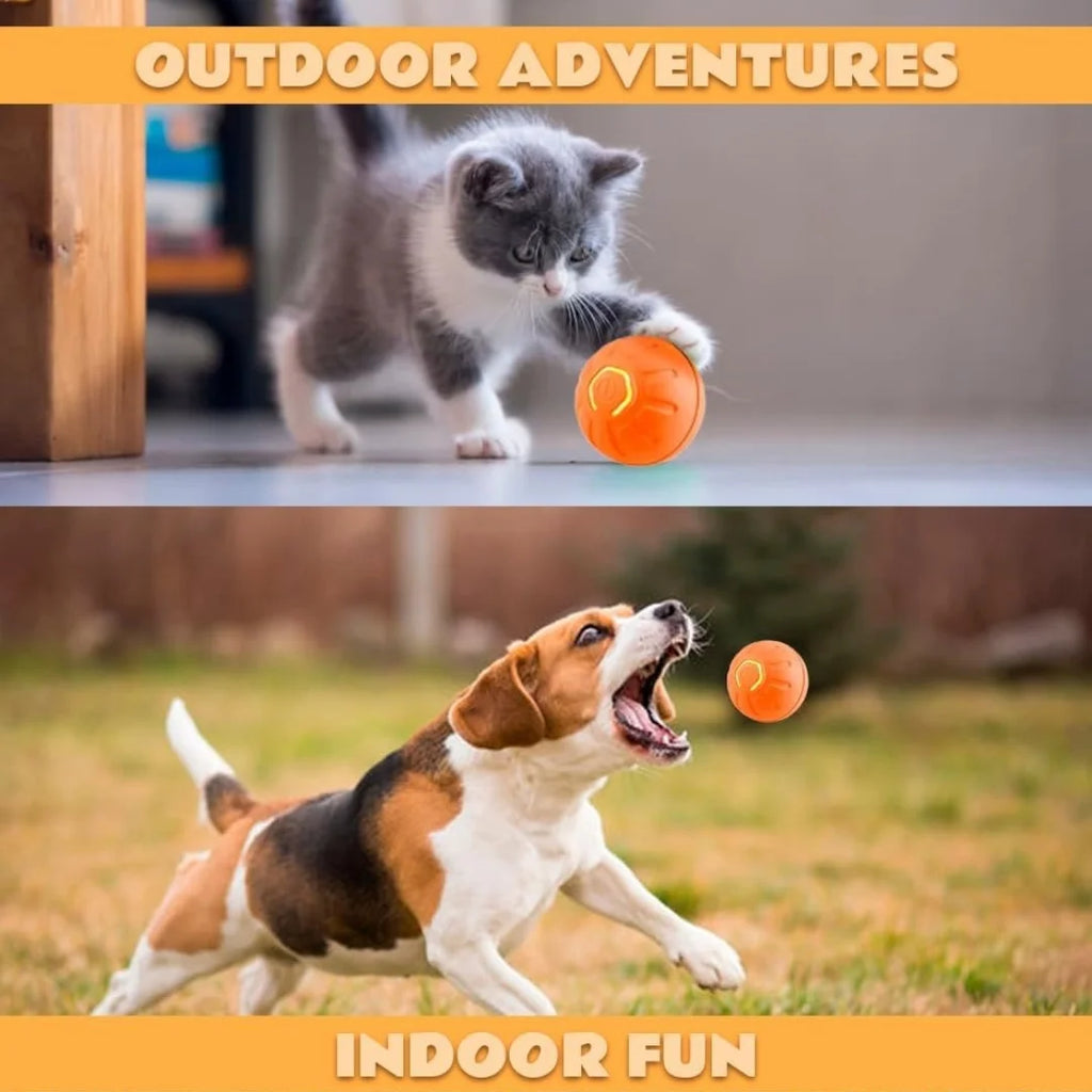 Pet toys Gravity Electric Amusement Ball, Smart Bouncing Ball