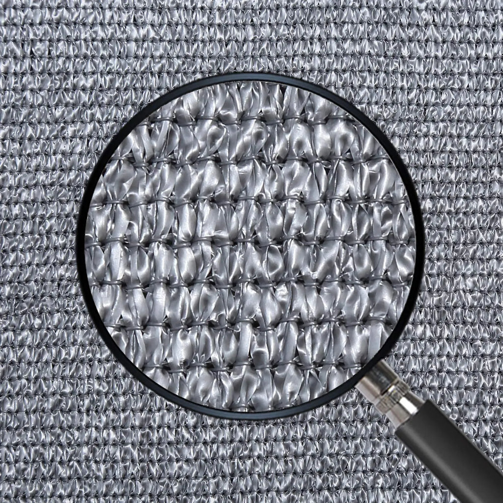 Patio Fence Privacy Screen Mesh with Grommets & Zip Ties