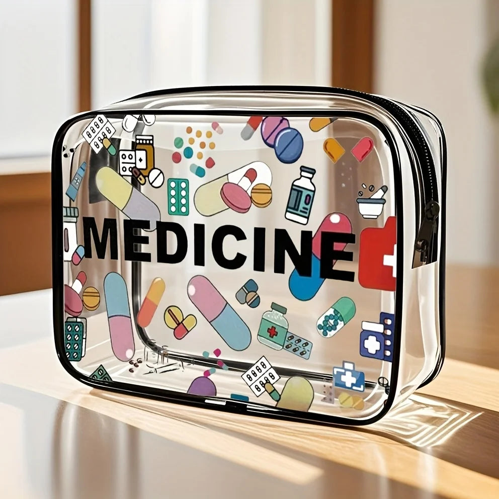Medicine Bag – Easy-Wipe Clean Interior