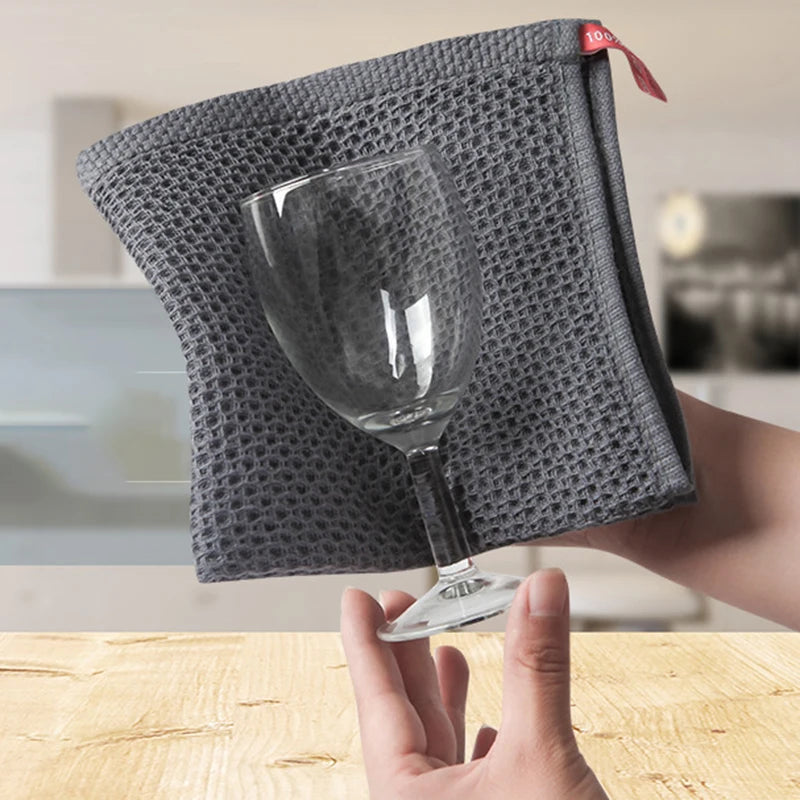Soft Absorbent Cotton Kitchen Dishcloth