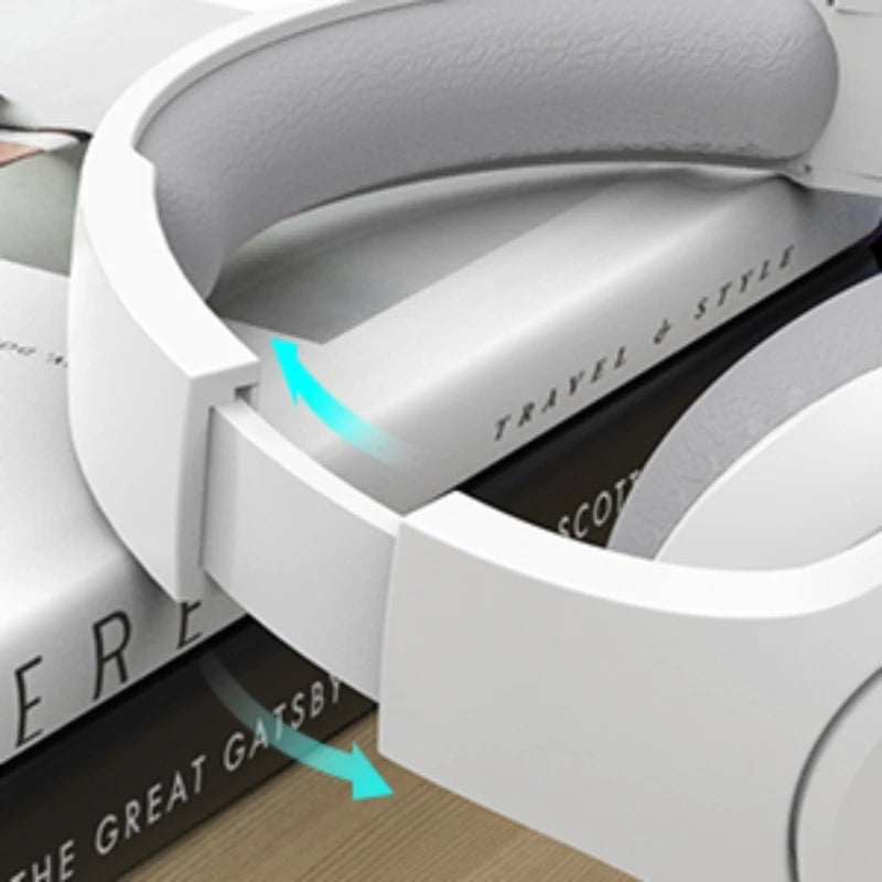 Wireless Bluetooth 5.3 Over-Ear Headphones with Hi-Res Audio