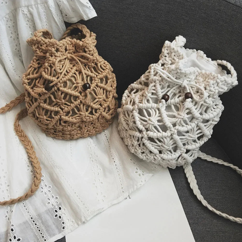 Handmade Women's Bucket Bag – Shoulder & Crossbody