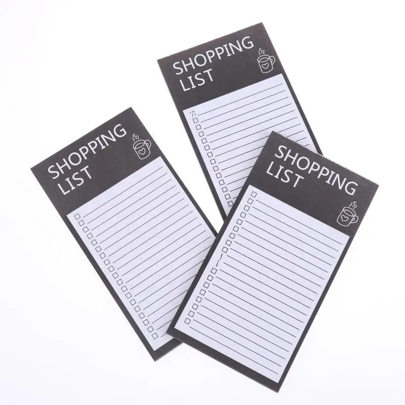 Magnetic Memo Pad – Fridge Shopping List Notepad