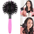 3D Round Ball Styling Hairbrush