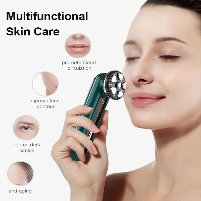 Microcurrent Facial & Neck Device - LED Photon Rejuvenation