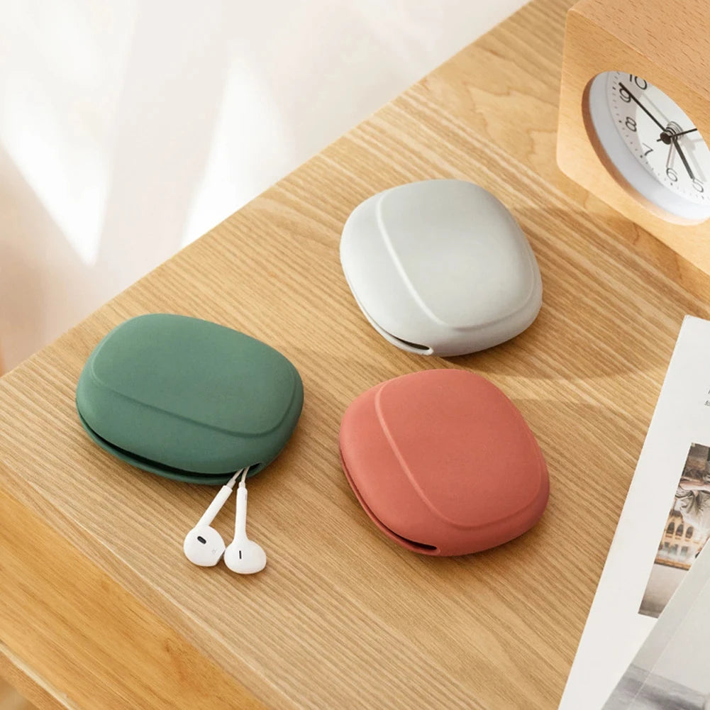 Silicone Earphone Storage Bag