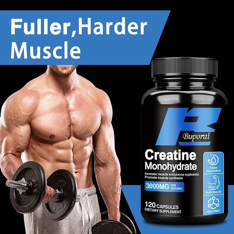 Creatine Monohydrate - Energy, Endurance & Muscle Growth