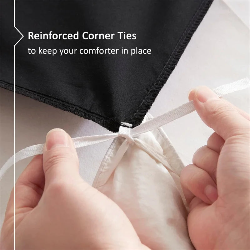 Washed Cotton Duvet Cover Set
