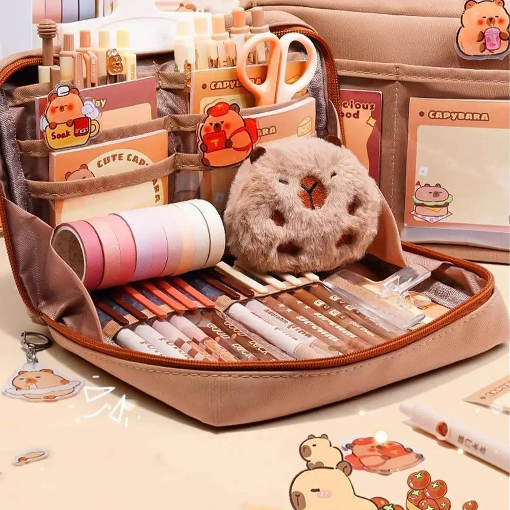 Capybara Stationery & Pencil Case Gift Set