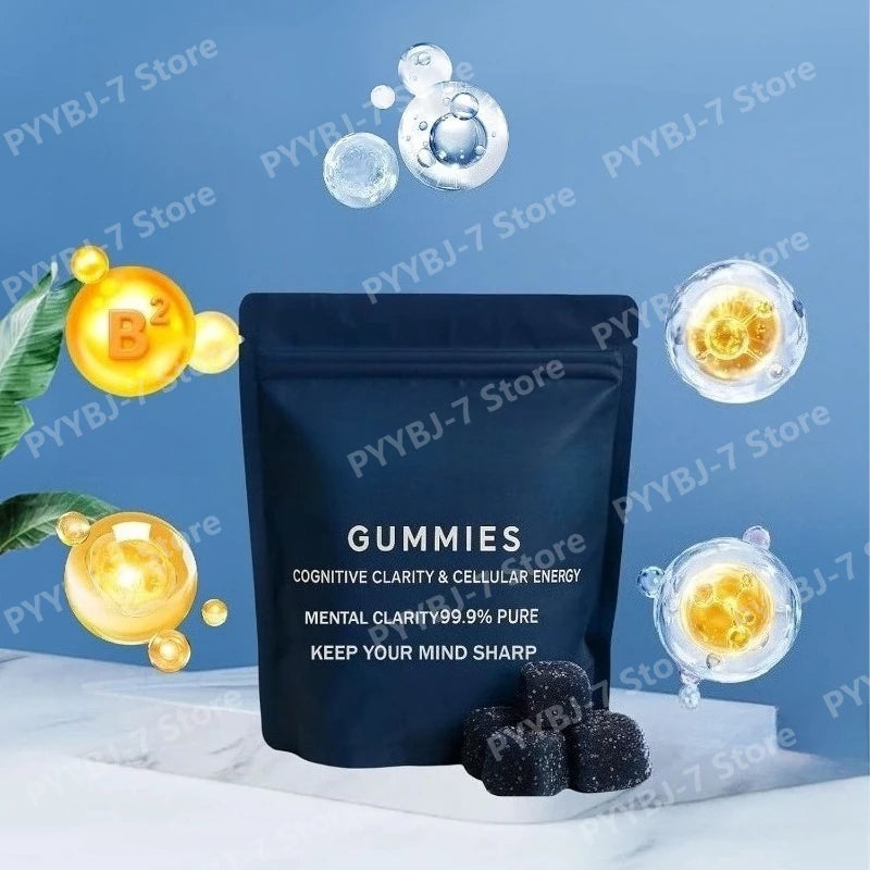 Brain Support Gummies - Vitamins & Natural Extracts for Daily Wellness