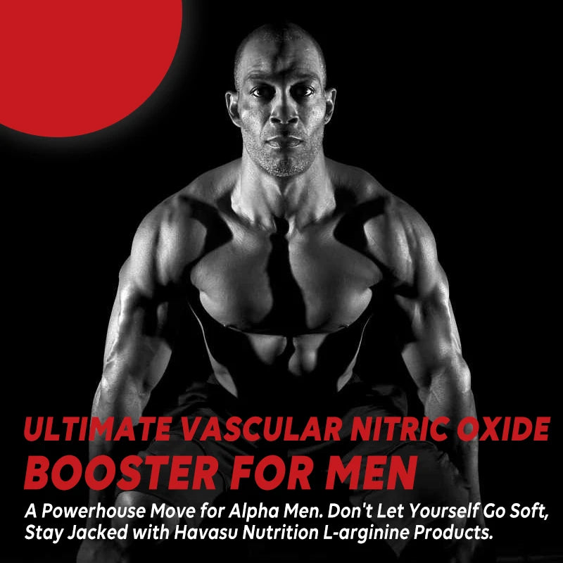 L-Arginine Supplement - Muscle Strength & Blood Flow Support