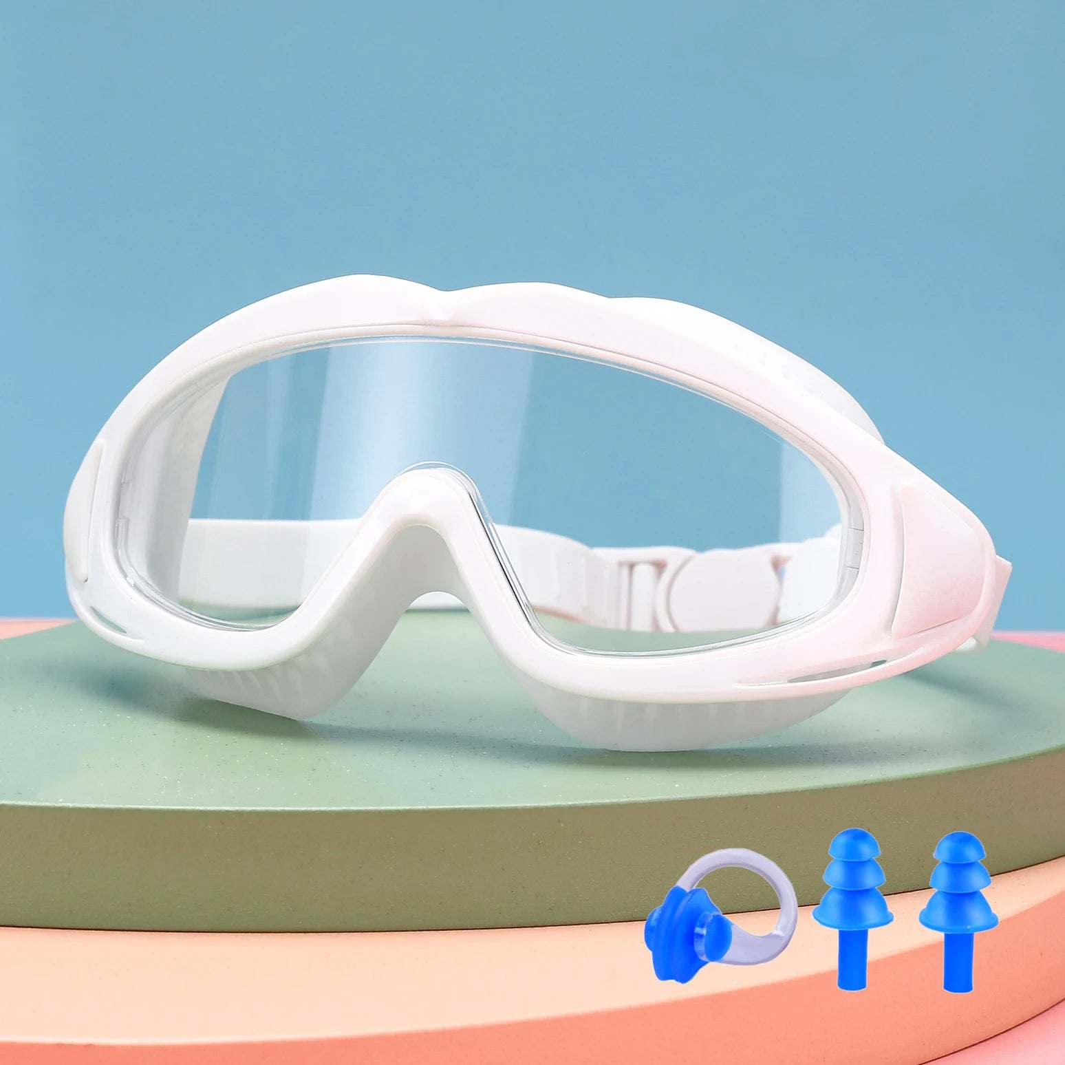 Kids Anti-Fog UV-Protection Swimming Goggles