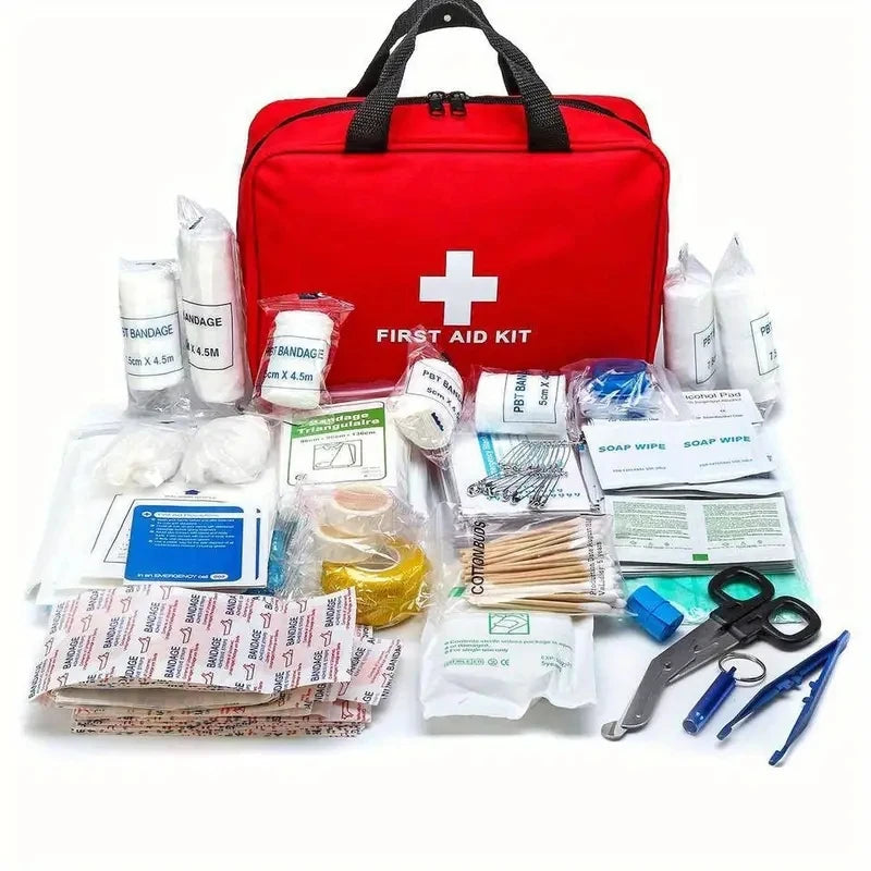 184-Piece Emergency First Aid Kit