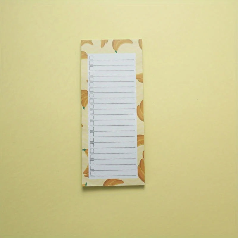 Magnetic Fridge Notepad – 50 Sheets, Grocery & To-Do List