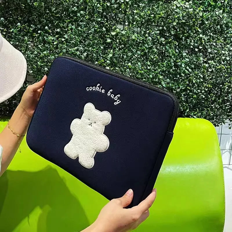 Cute Laptop Sleeve For, MacBook Air Pro 13.3, 13.6, 14, 15, 16, Xiaomi, Huawei, Dell, Asus, HP, Lenovo - 15.6 Inch