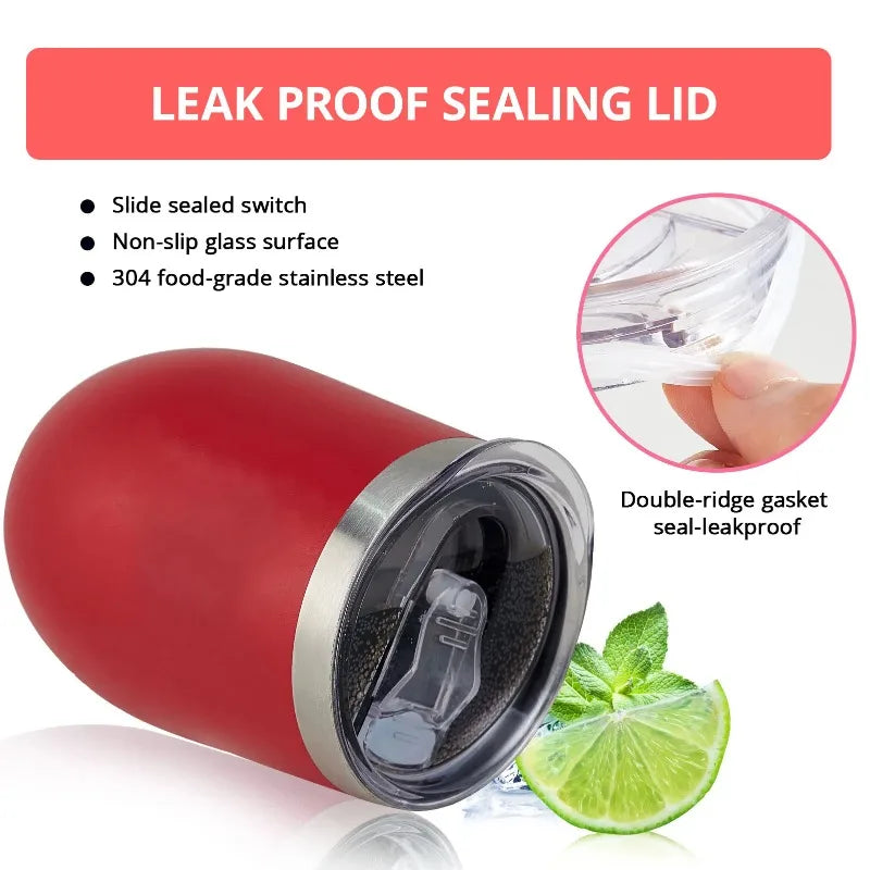 12oz Stainless Steel Insulated Wine Tumbler