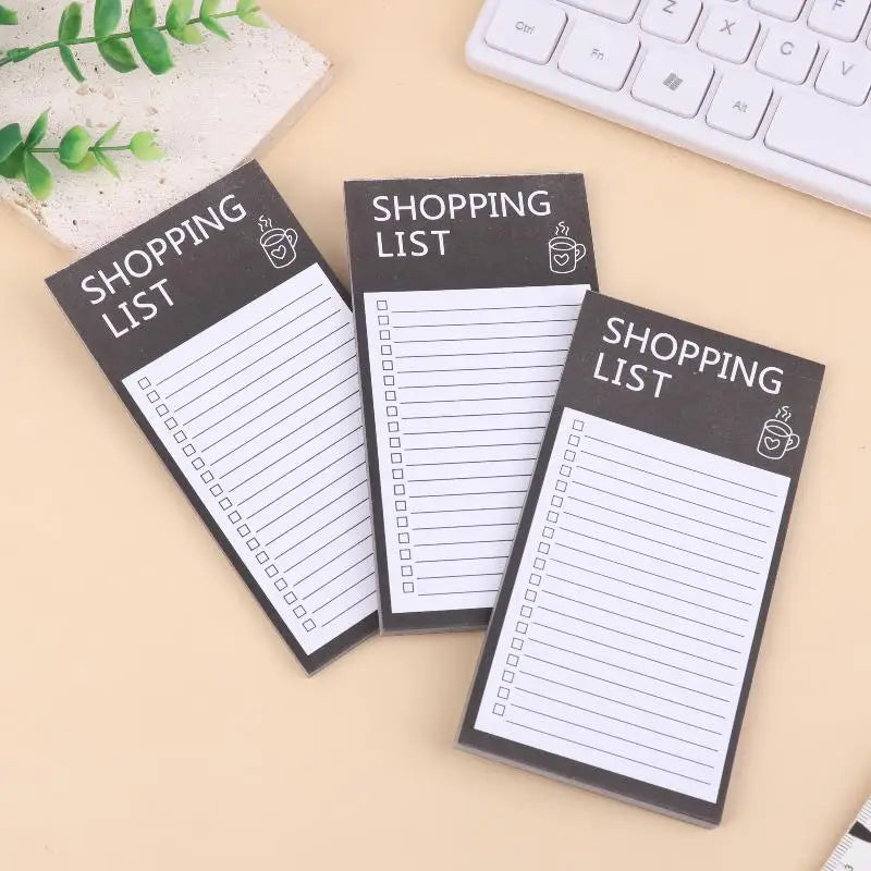 Magnetic Memo Pad – Fridge Shopping List Notepad