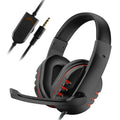 3.5mm Wired Gaming Headset with Noise-Cancelling Mic – Compatible with PS4 & PC