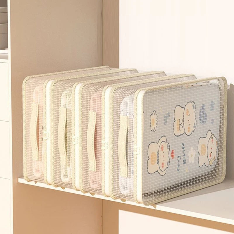 Four-piece Storage Bag Set for Bed Sheets and Duvet Covers, Extra Thick, Mildew-proof And Dust-proof.