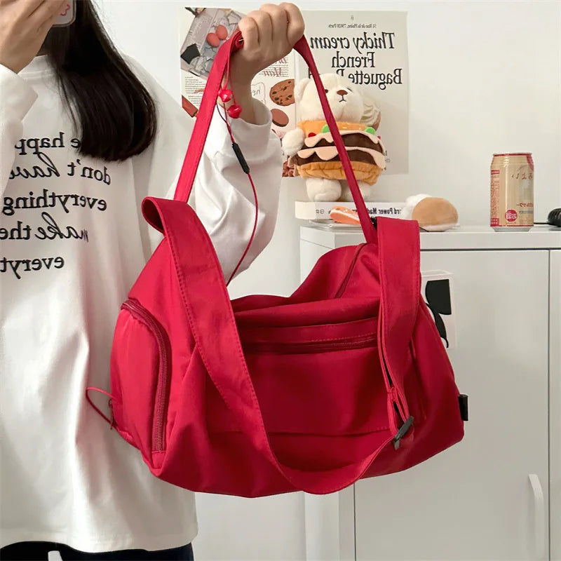 Canvas Shoulder Tote Bag