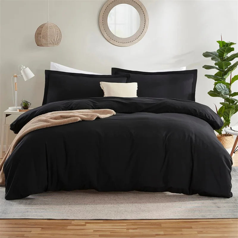 Washed Cotton Duvet Cover Set