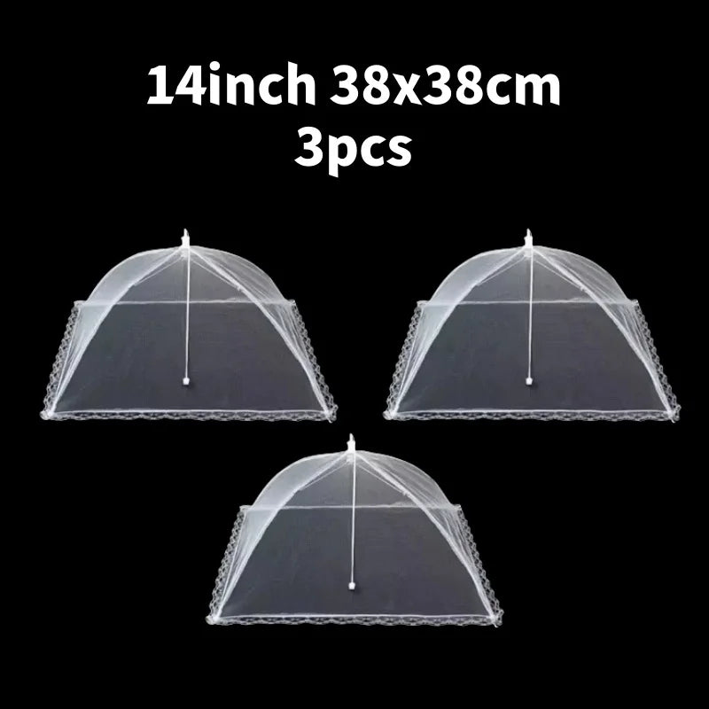 Foldable Food Mesh Cover – Reusable Pop-Up Tent