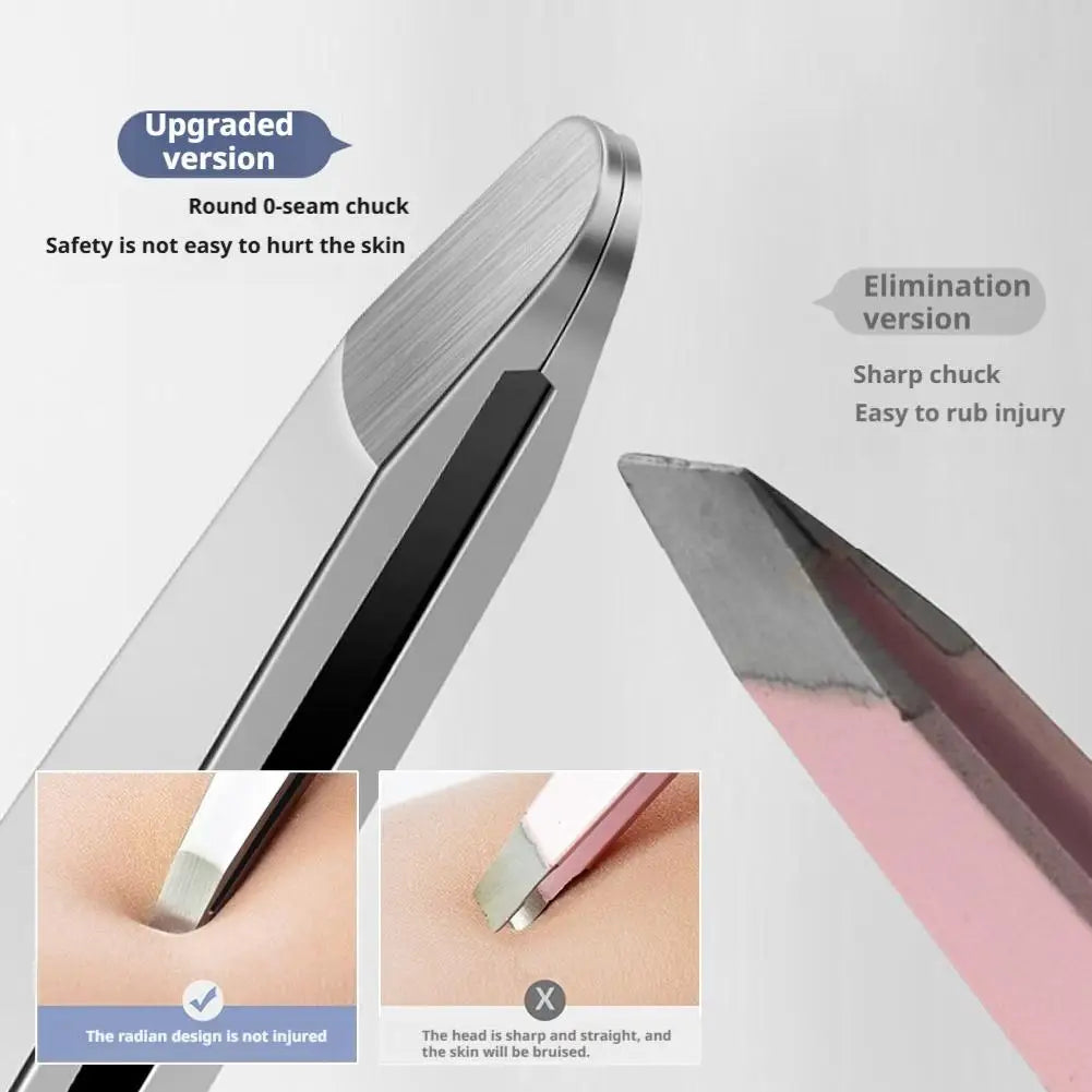 Non-Slip Stainless Steel Tweezers