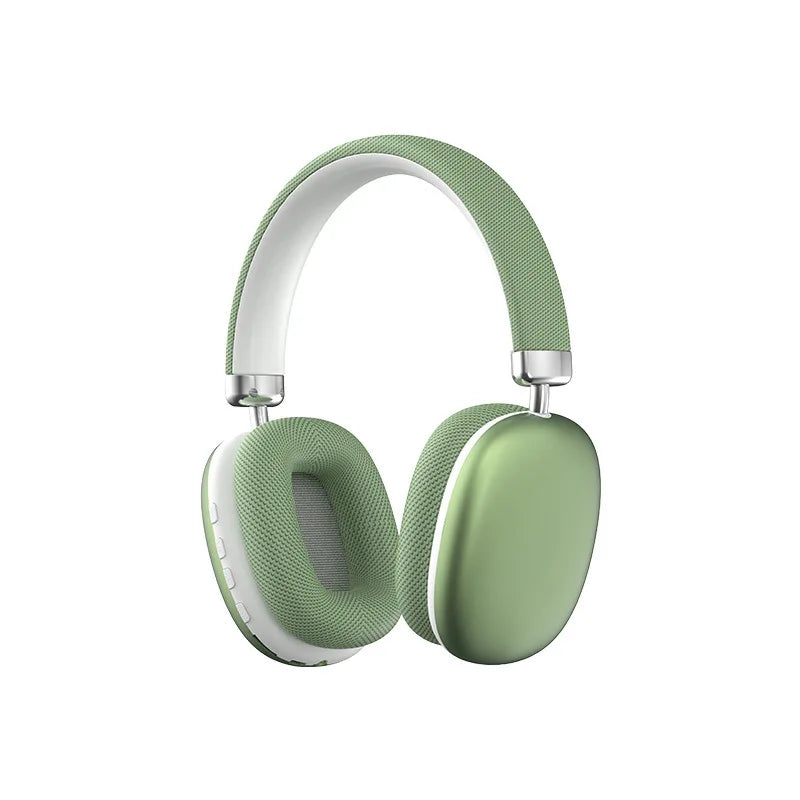 Wireless Bluetooth Stereo Headphones with Deep Bass & Noise-Cancelling Mic