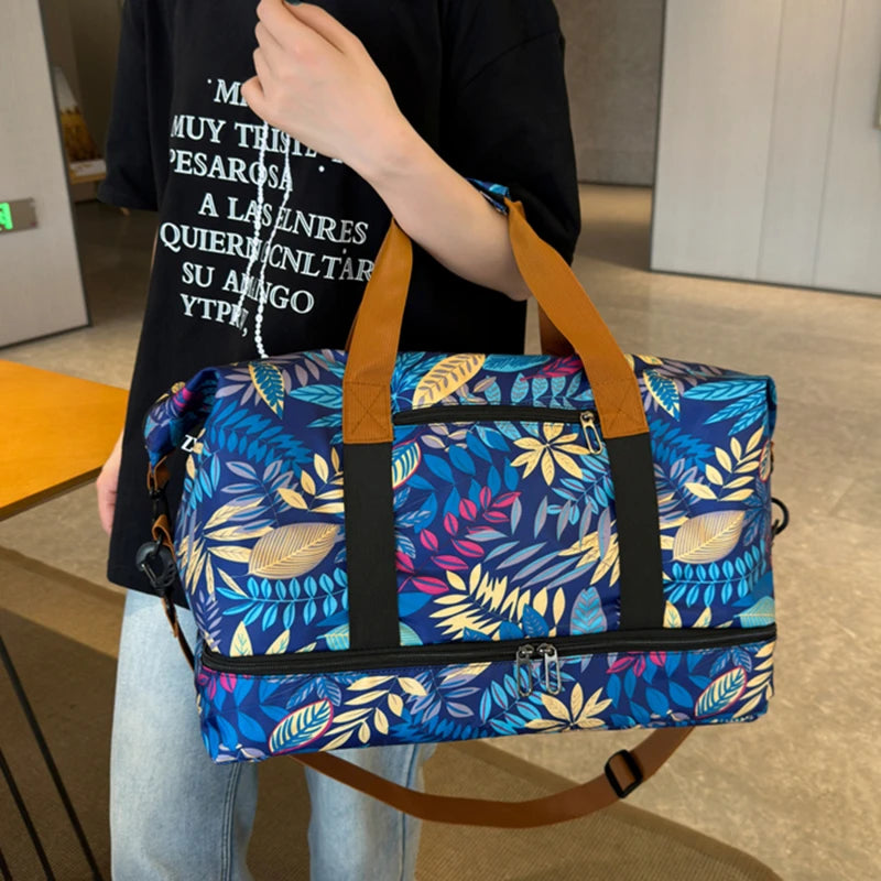 Sports Fitness Bag with Dry-Wet Separation