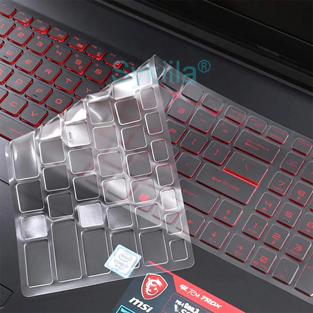 Silicone Keyboard Protector for MSI Gaming Laptops – GL Series
