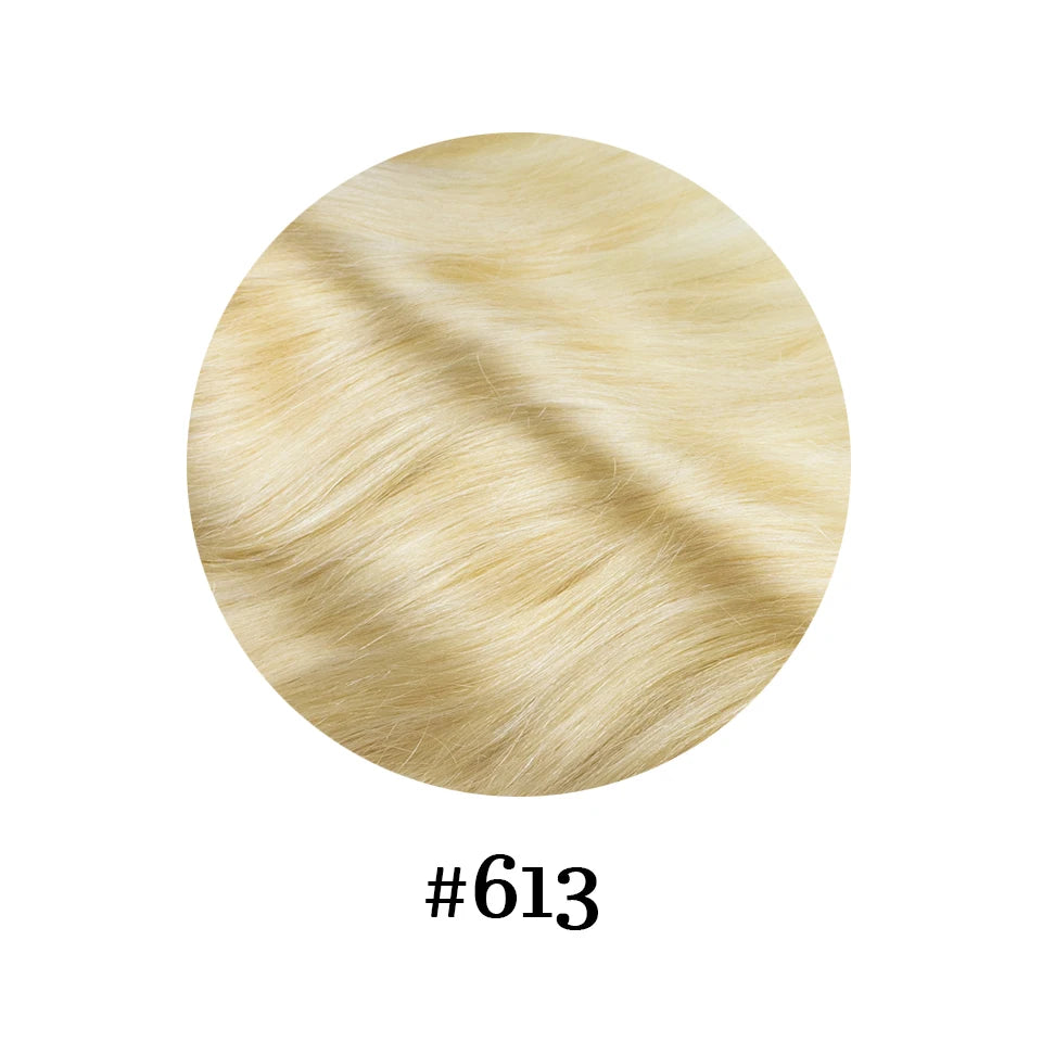 Straight Remy Human Hair Clip-In Extensions – Full Head Set, 8 Pieces