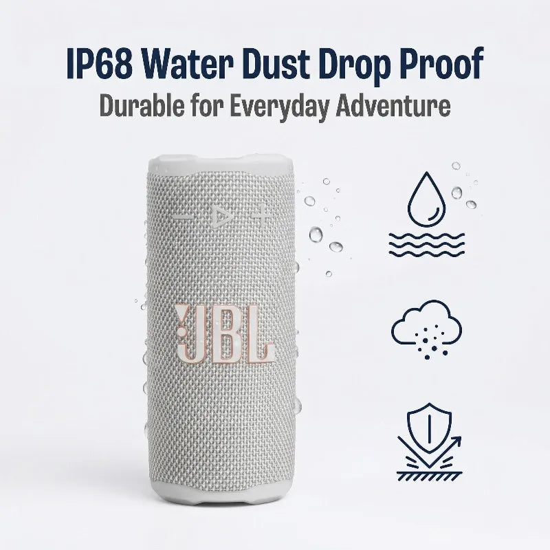 JBL Grip Compact Bluetooth Speaker – IP68 Waterproof & Dustproof