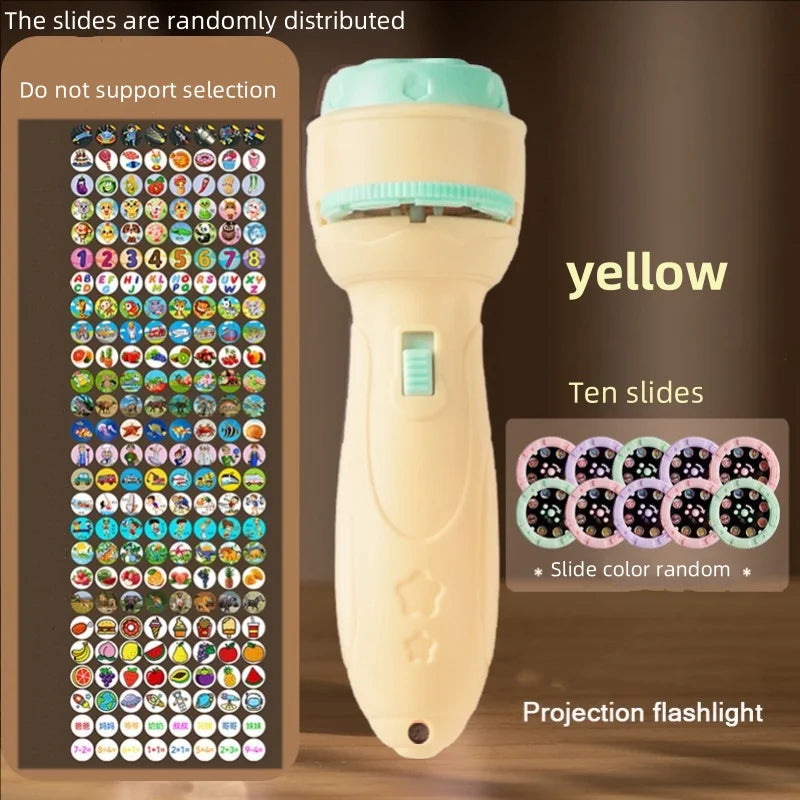 Children's Luminous Cartoon Projector – Night Light Toy