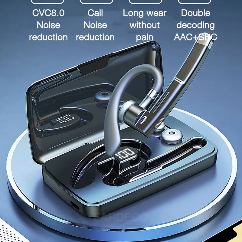 Wireless Bluetooth Earphones with Built-in Microphone – Hands-Free Calling