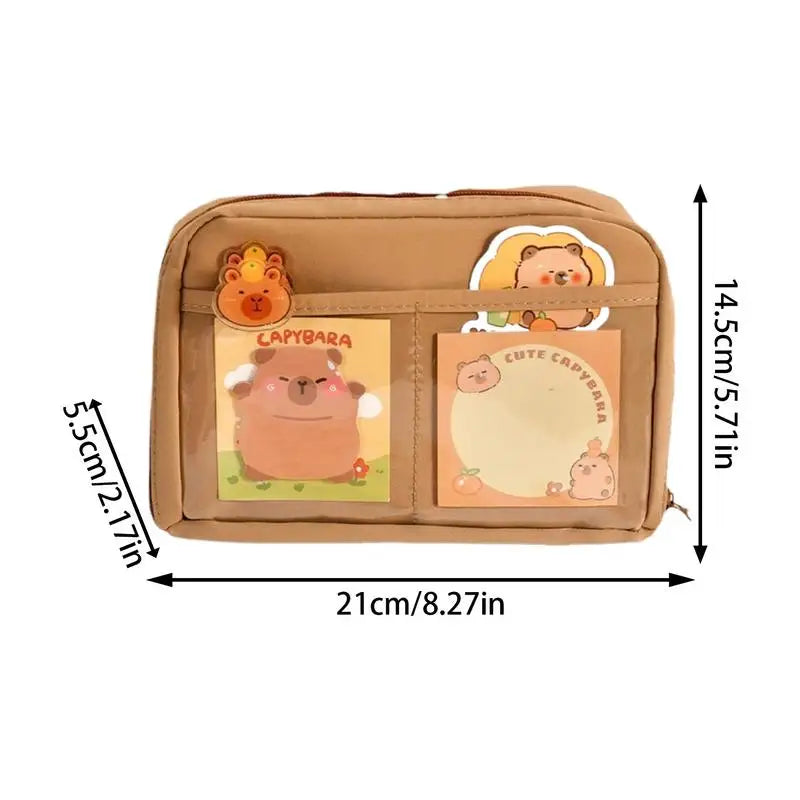 Capybara Stationery & Pencil Case Gift Set
